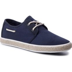 Espadryle LANETTI - MS19060 Blue. Niebieskie espadryle męskie Lanetti, bez wzorów, z tworzywa sztucznego. Za 79,99 zł.