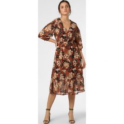 Vero Moda - Sukienka damska – Vmwilma, brązowy. Pomarańczowe sukienki damskie Vero Moda, na co dzień, l, bez wzorów, bez kołnierzyka, bez rękawów. Za 179,95 zł.