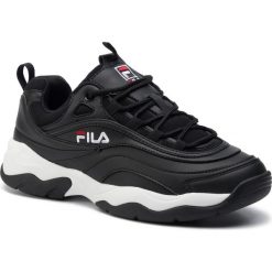 Sneakersy FILA - Ray Low 1010561.12A Black. Czarne sneakersy męskie Fila, bez zapięcia. Za 429,00 zł.