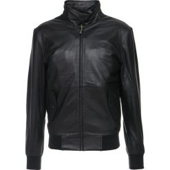 Kurtki męskie: HARRINGTON HARRINGTON JOHNNY Kurtka skórzana noir