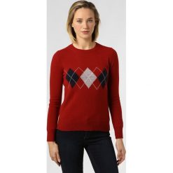 Marie Lund - Sweter damski, czerwony. Czerwone swetry damskie Marie Lund, xl, bez wzorów, z dzianiny, eleganckie, bez rękawów, bez kaptura. Za 249,95 zł.