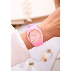 Biżuteria i zegarki damskie: Różowo-Złoty Zegarek Modern Time