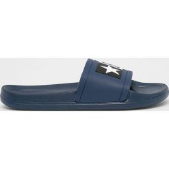 Big Star - Klapki. Niebieskie klapki damskie BIG STAR, bez wzorów, z gumy, bez obcasa. Za 49,90 zł.