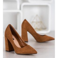 CzÓŁenka vices. Czółenka damskie vices, bez wzorów, z zamszu, bez obcasa. Za 89,90 zł.