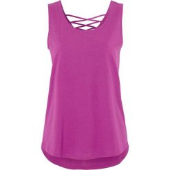 Cellbes Top fuksja female fioletowy 42/44. Fioletowe bluzki damskie Cellbes, bez wzorów, z dżerseju, bez kołnierzyka. Za 79,00 zł.