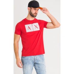 CZAPKA Z DASZKIEM Armani Exchange. Czarne czapki męskie Armani Exchange, bez wzorów, z bawełny. Za 219,00 zł.