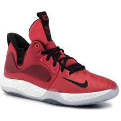 Buty NIKE - KD Trey 5 VII AT1200 600 University Red/Black/White. Czerwone buty sportowe męskie Nike, z tworzywa sztucznego, bez zapięcia, do koszykówki. W wyprzedaży za 359,00 zł.