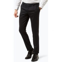 Finshley & Harding London - Męskie spodnie od garnituru modułowego – Hudson, niebieski. Niebieskie spodnie męskie marki Finshley & Harding London, s, bez wzorów, eleganckie. Za 349,95 zł.