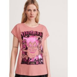 T-shirt Ursula - Różowy. Różowe t-shirty damskie Reserved, s, bez wzorów, bez kołnierzyka. Za 39,99 zł.