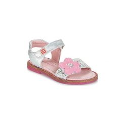 Sandały Dziecko Agatha Ruiz de la Prada MISS PONZA. Szare sandały dziewczęce marki Agatha Ruiz de la Prada, bez zapięcia. Za 247,20 zł.