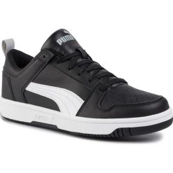 Sneakersy PUMA - Rebound Layup Lo Sl 369866 02 Puma Black/White/High Rise. Czarne sneakersy męskie Puma, bez zapięcia. W wyprzedaży za 189,99 zł.