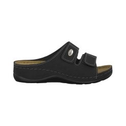 Tamaris Buty czarny female czarny 40. Czarne sandały damskie Tamaris, w paski, ze skóry, biznesowe, bez obcasa, z paskami, trekkingowe. Za 139,00 zł.