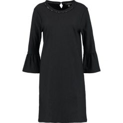 Sukienki hiszpanki: Cortefiel DRESS WITH DETAIL IN COLLAR AND FLARED CUFFS Sukienka letnia black