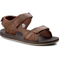 Sandały NEW BALANCE - M2080BR Brown. Pomarańczowe klapki męskie New Balance, bez wzorów, ze skóry ekologicznej. W wyprzedaży za 159,00 zł.