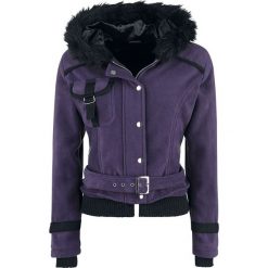 Bomberki damskie: Gothicana by EMP Mina Kurtka damska jasnofioletowy (Lilac)