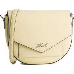 Torebka KARL LAGERFELD - 91KW3024 Lemon. Żółte listonoszki damskie KARL LAGERFELD, bez wzorów, ze skóry, bez dodatków. W wyprzedaży za 749,00 zł.