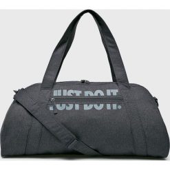 Nike - Torba. Szare torebki klasyczne damskie Nike, w paski, z materiału. Za 99,90 zł.
