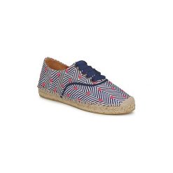 Espadryle Missoni VM045. Niebieskie espadryle damskie Missoni, bez wzorów, bez obcasa. Za 549,50 zł.