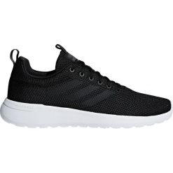 LITE RACER CLN CBLACK/CBLACK/CARBON. Czarne buty sportowe męskie Adidas, na jesień, z materiału, bez zapięcia. Za 249,99 zł.