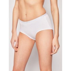 Figi klasyczne Emporio Armani 164074 0P263 00010. Białe figi damskie Emporio Armani, xl, bez wzorów, z elastanu. W wyprzedaży za 119,00 zł.