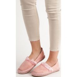 ESPADRYLE Z FRĘDZLAMI. Białe baleriny damskie LILY SHOES, bez wzorów, bez obcasa. Za 79,90 zł.
