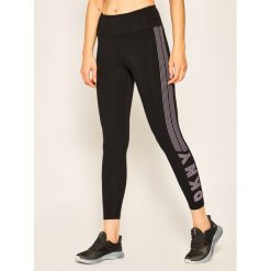 Legginsy DKNY Sport DP0P2318. Czarne spodnie damskie DKNY Sport, s, bez wzorów, z elastanu. W wyprzedaży za 219,00 zł.