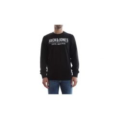 Bluzy Jack Jones 12133298 COMAY. Czarne bluzy męskie Jack & Jones, s, bez wzorów, bez kołnierzyka, bez rękawów, bez kaptura. Za 92,18 zł.