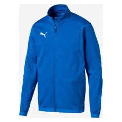 Puma Liga Training Kurtka Niebieski. Niebieskie płaszcze męskie Puma, na wiosnę, xl, bez wzorów, z poliesteru, bez kaptura. Za 223,95 zł.