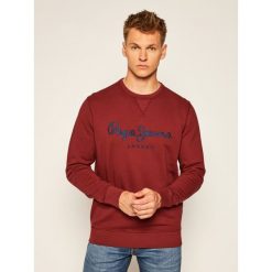 Bluza Pepe Jeans Joseph PM581838. Czerwone bluzy męskie Pepe Jeans, s, bez wzorów, z jeansu, bez kołnierzyka, bez rękawów, bez kaptura. Za 279,00 zł.