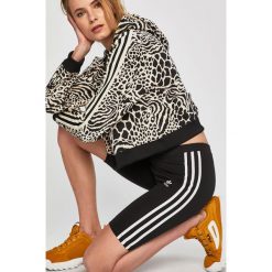 Adidas Originals - Szorty. Czarne szorty damskie adidas Originals, s, bez wzorów, z bawełny, casualowe. W wyprzedaży za 89,90 zł.