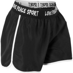 Lekkie szorty sportowe bonprix czarny. Czarne spodenki sportowe męskie bonprix. Za 49,99 zł.
