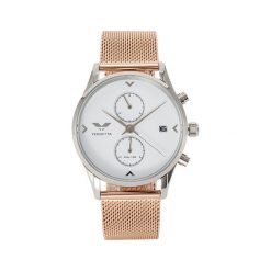 Zegarek Vendetta Zegarek damski Silver Lake white/rose gold VE1043 uniwersalny. Szare zegarki damskie Vendetta. Za 485,10 zł.