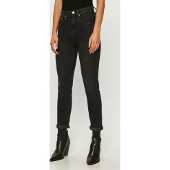 Tally Weijl - Jeansy SPADEJULIET. Czarne jeansy damskie TALLY WEIJL, z podwyższonym stanem. Za 119,90 zł.