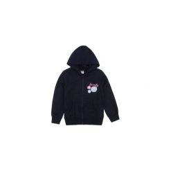 Bluza rozpinana dziewczęca z kieszeniami, z kapturem, rozpinana. Czarne bluzy dziewczęce rozpinane TXM, z kapturem. Za 29,99 zł.