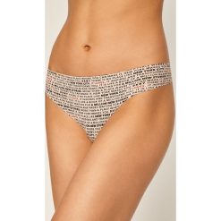 Dkny - Stringi. Różowe majtki damskie DKNY, s, z elastanu. Za 99,90 zł.
