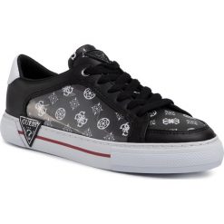 Sneakersy GUESS - Gransin2 FL5GR2 FAL12 BLACK/WHITE. Czarne półbuty damskie Guess, ze skóry ekologicznej. Za 399,00 zł.
