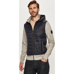 Tommy Hilfiger - Kurtka. Niebieskie płaszcze męskie TOMMY HILFIGER, m, bez wzorów, z bawełny, krótkie, z kapturem. Za 899,90 zł.