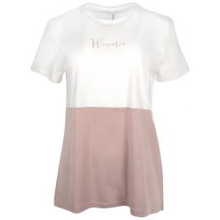Only Koszulka Damska Cloud Dancer Wonder 1 S / S Tops (Rozmiar S). Szare koszulki damskie marki ONLY, s, bez wzorów, z materiału, bez kołnierzyka, bez rękawów. W wyprzedaży za 40,00 zł.
