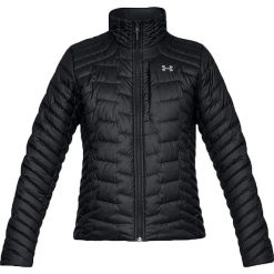 Under Armour ColdGear Reactor Jacket 1316034-001. Czarne kurtki damskie Under Armour, l, bez wzorów, z poliesteru, bez kaptura. W wyprzedaży za 549,99 zł.