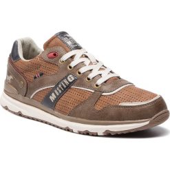 Sneakersy MUSTANG - 44A025 Braun/Kastanie. Pomarańczowe sneakersy męskie Mustang, bez zapięcia. W wyprzedaży za 179,00 zł.