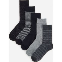 Skarpety 5 pack - Szary. Szare skarpetki damskie Reserved. Za 39,99 zł.