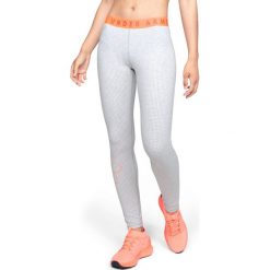 Under Armour Favorite Legginsy Biały Szary. Szare legginsy damskie s, z elastanu. Za 188,95 zł.