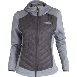 Swix bluza damska Cirrus Hybrid, szara, L. Szare bluzy sportowe damskie Swix, s, bez wzorów, z materiału, bez rękawów, bez kaptura. W wyprzedaży za 339,00 zł.
