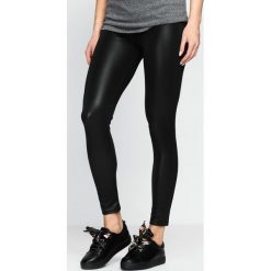 Spodnie damskie: Czarne Legginsy Black Ink