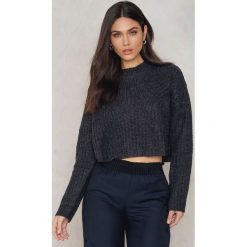 Swetry klasyczne damskie: Native Youth Sweter Neoma – Grey