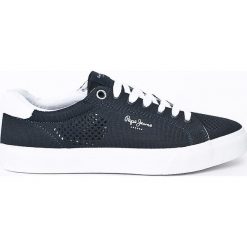 Pepe Jeans - Tenisówki Nate Summer. Niebieskie tenisówki męskie marki Pepe Jeans, z jeansu, na sznurówki. W wyprzedaży za 169,90 zł.