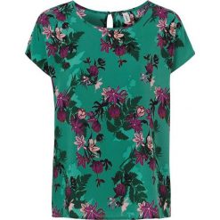 Soyaconcept Bluzka Solea zielony we wzory female zielony/ze wzorem XL (44). Zielone bluzki damskie Soyaconcept, s, bez wzorów, z materiału, z okrągłym kołnierzem, z krótkim rękawem. W wyprzedaży za 34,00 zł.