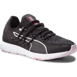 Buty PUMA - Speed Recer Wn 191063 01 Black/Winsome Orchid/Kpink. Czarne buty sportowe damskie Puma, bez wzorów, z tworzywa sztucznego, sportowe, do biegania. W wyprzedaży za 259,00 zł.