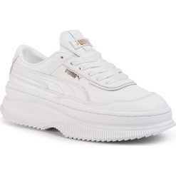 Sneakersy PUMA - Deva Wn's 371199 03 Puma White. Białe półbuty damskie Puma, ze skóry. W wyprzedaży za 379,00 zł.