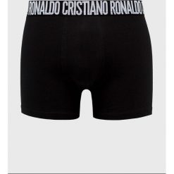 CR7 Cristiano Ronaldo - Bokserki (3-pack). Czarne bokserki męskie CR7 Cristiano Ronaldo, bez wzorów, z elastanu. W wyprzedaży za 69,90 zł.